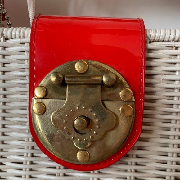 Jeanne Lottie straw clutch - Picture 4 of 13